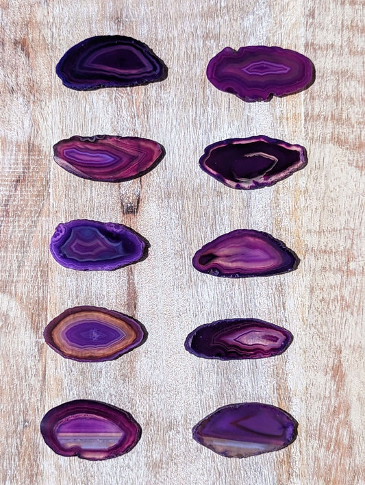 Purple-Agate-geode-slices