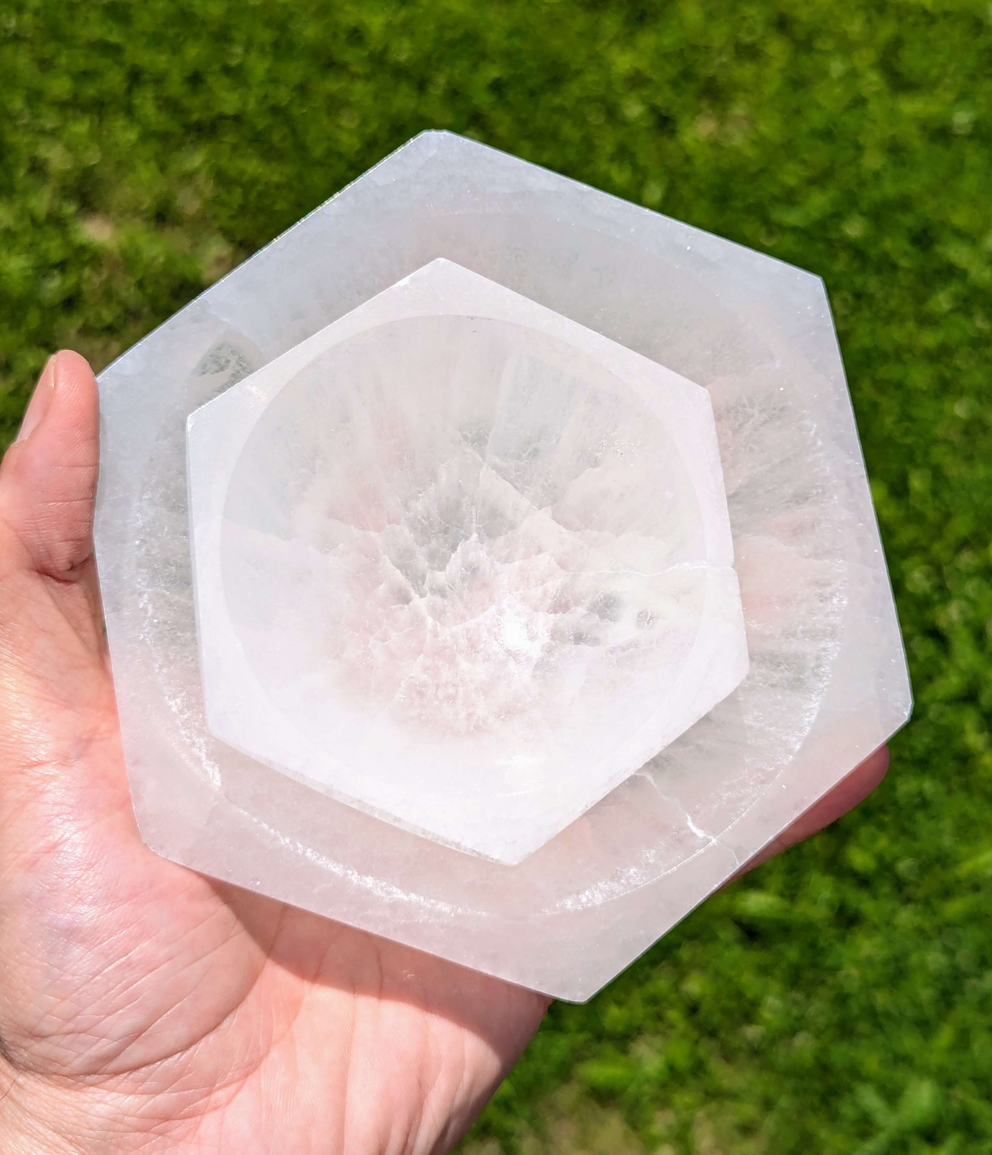 Selenite-Hexagon-Charging-Bowls