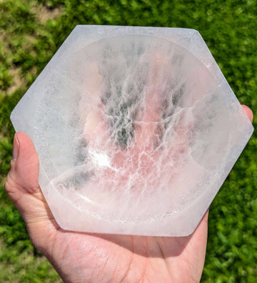 Selenite-hexagon-Bowl