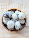 Tumbled Rainbow Moonstone gemstones
