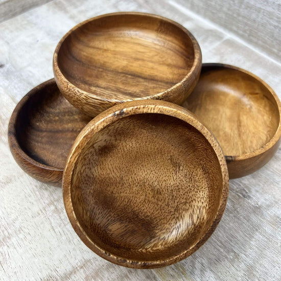 Wooden Bowls Set