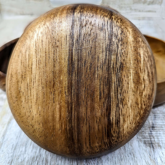 flipped Wooden Bowl