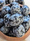 Snowflake Obsidian Tumbled Stones