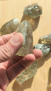 Prasiolite Green Amethyst Tumbled Stones