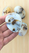 Dendritic Tiger Agate Palm Stone