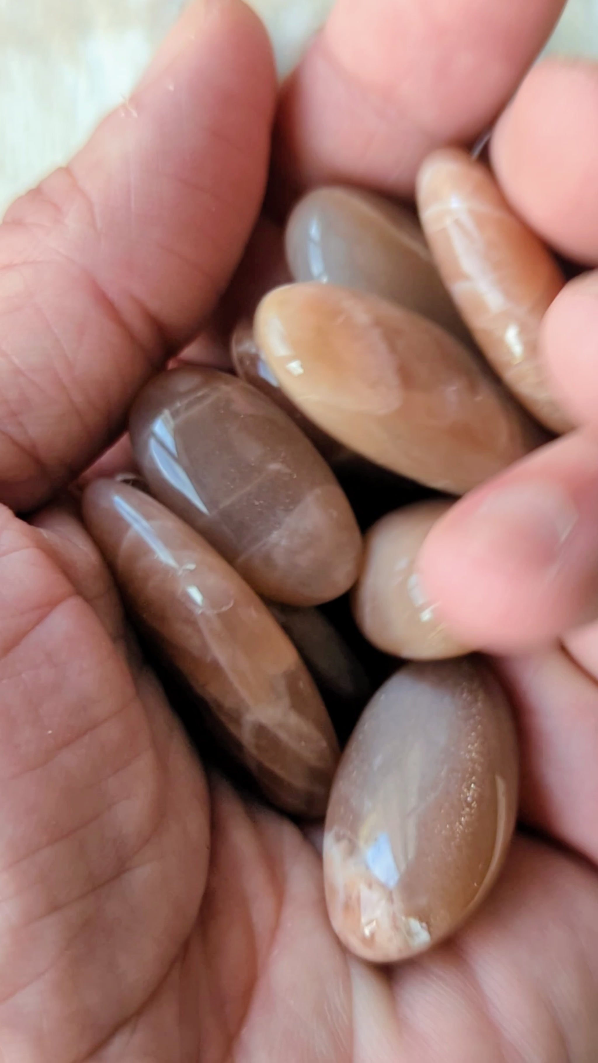 Peach Moonstone Stones