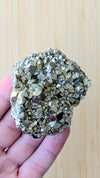 Natural Pyrite Crystal Cluster – Raw Fool’s Gold Stone