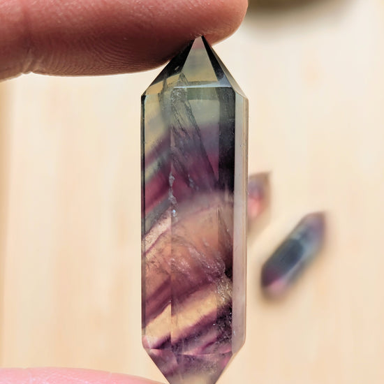 rainbow_fluorite_point_Crystal